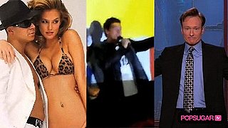 Video of Bar Refaeli With the Jersey Shore Cast For Photo Shoot, Glee Cast at The Grove in LA, and Conan O'Brien Show on TBS