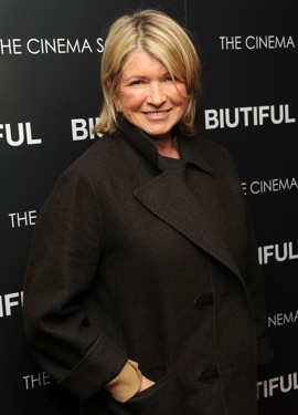 Martha Stewart's iPad and Samsung Galaxy Tab