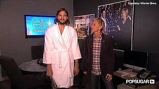 Ashton Kutcher Naked on Ellen and Talking Anniversary Video