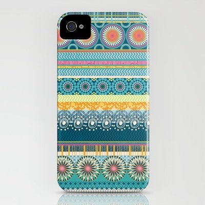 Blue Streaks iPhone 4 and 5 Case