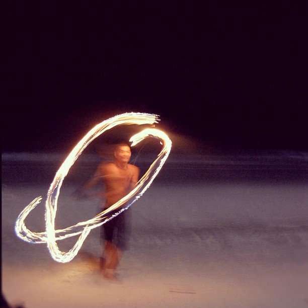 Fire Dancing in Brazil Picture