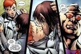 Rictor and Shatterstar in Marvel Comics
In Marvel Comics' X-Factor, depowered mutant Rictor and his friend Shatterstar share a shocking kiss, with writer Peter David saying afterward that the characters are bisexual. The comic was one of the first mainstream comics to feature a gay kiss, earning itself the 2011 GLADD Media Award for Outstanding Comic Book.
Source: Marvel Comics
