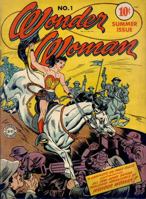 Wonder Woman
While DC Comics superheroine Wonder Woman isn't gay, her feminist qualities were too much for sexist men of the '40s and '50s when she first lassoed her way onto comic-book pages. Psychiatrist Fredric Wertham said in his 1954 book Seduction of the Innocent that Wonder Woman's strength and independence meant she must be a lesbian.
Source: DC Comics
