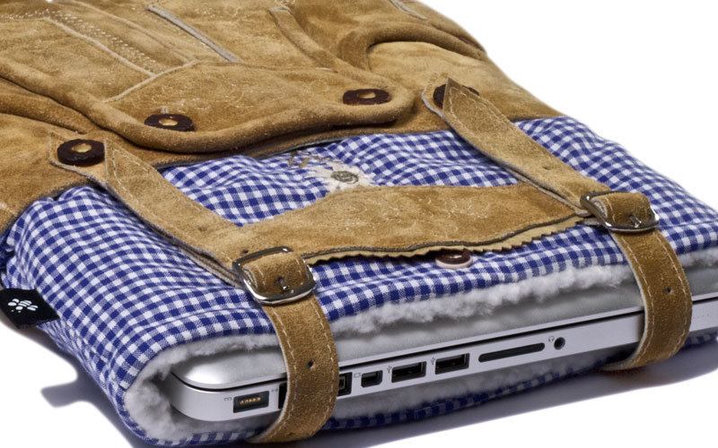 Lederhosen Laptop Sleeve