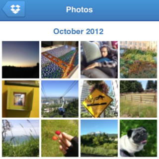 New Dropbox Photo Gallery Update