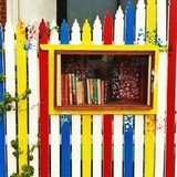 Library Shelf Picture