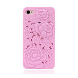 3D Floral iPhone 4 Case 