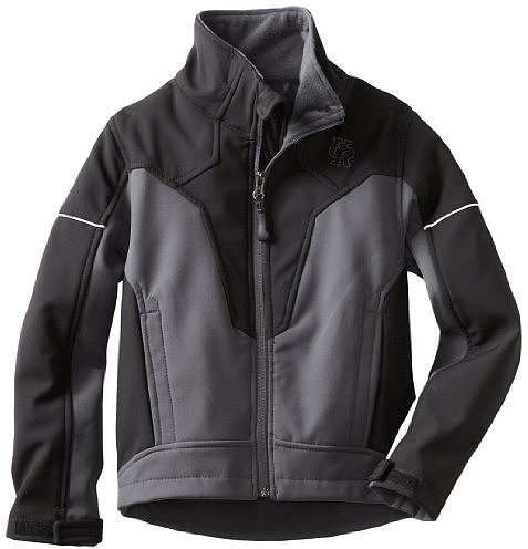 Urban Republic Boys 2-7 Little Boy Soft Shell Jacket, Charcoal, 4