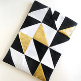 Geometric Laptop Sleeve DIY