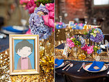 Eleven makes an appearance at the wedding as part of the tablescape — table 11, that is. 
Source: Candice Benjamin Photography
