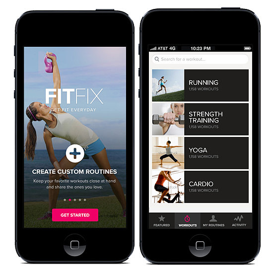 POPSUGAR Fitness App FIT FIX