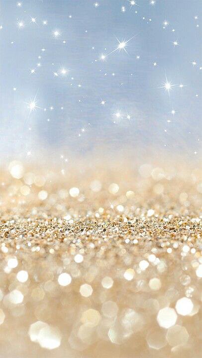 Falling Gold Sparkles