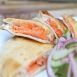 Smoked Salmon Quesadilla Recipe | Video