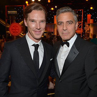 George Clooney and Julia Roberts at the BAFTA LA Awards