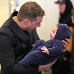 Michael Buble and Luisana Lopilato With Baby Noah Pictures