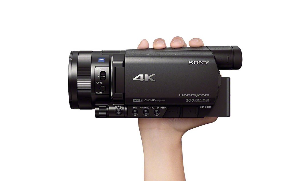 High-Res Home Video: See Sony's 4K Camcorder From All Angles