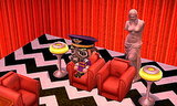 Someone Recreated The Red Room From "Twin Peaks" In Animal Crossing