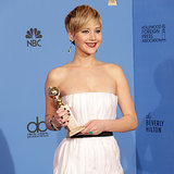 Jennifer Lawrence Golden Globes Pressroom 2014