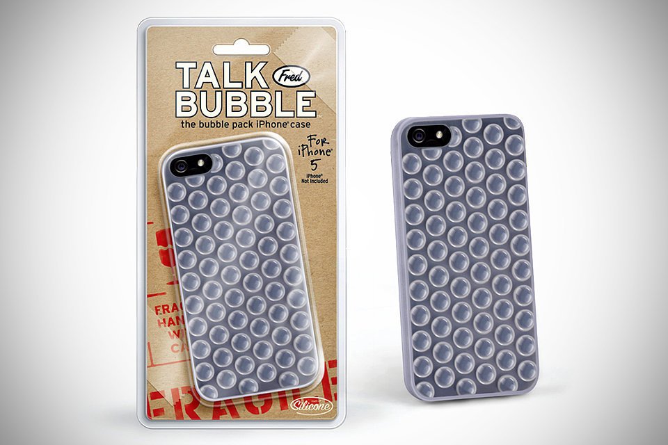 The only reason this bubble wrap case ($13) is not OK is because it's not really real. Those bubbles are just a sad illusion. 
