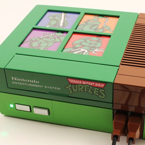 Custom Teenage Mutant Ninja Turtle Nintendo