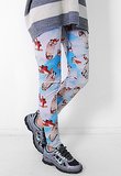 New travel attire? Airplane pilot cat leggings ($30). 
