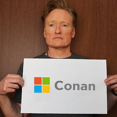 Conan O'Brien as Microsoft CEO