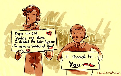 Reichenbach Fall For These Sherlock Valentines
