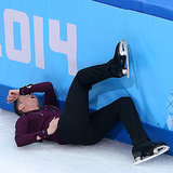 Jeremy Abbott Fall at Olympics