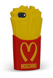 Who can resist french fries? Especially when they come in the form of a Moschino iPhone 5 case ($85). 
