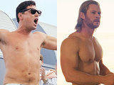 Chris Hemsworth vs. Leo DiCaprio for Best Shirtless Performance in MTV Movie Awards Nominations