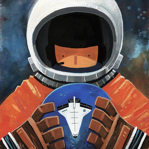 Female Astronaut Paintings