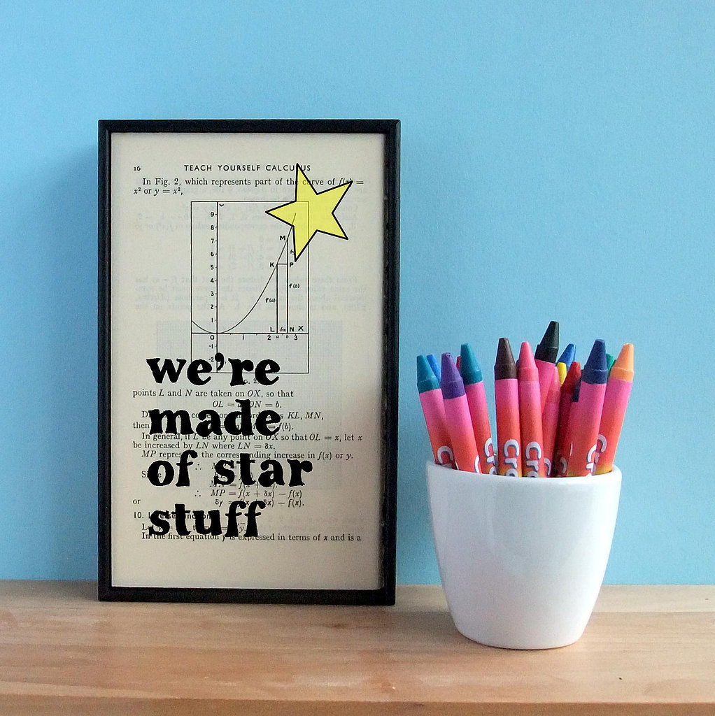 We're made of star stuff ($42) 
