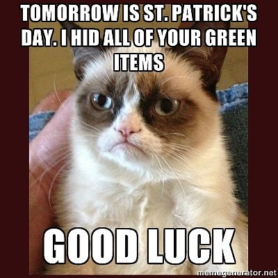 St. Patrick's Day Memes