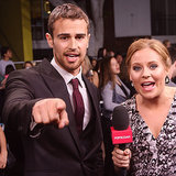 Theo James Interview at Divergent Premiere | Video