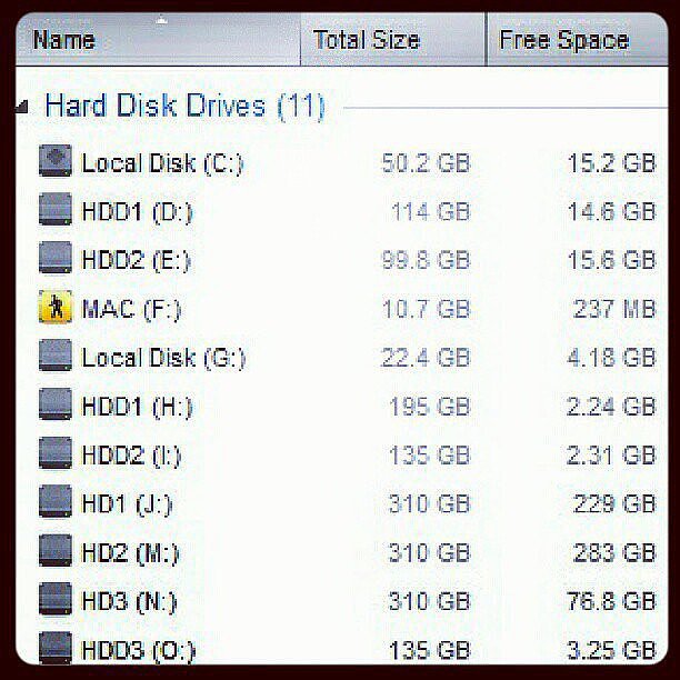 Figure out what programs are taking up the most hard drive space. 
Source: Instagram user 2pn_
