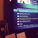 Don't miss a single show — clear out your DVR que and make room for your favorites. 
Source: Instagram user whitters03
