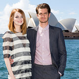 Emma Stone and Andrew Garfield in Australia