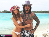 Nikki Sixx and Courtney Bingham Honeymoon in Bora Bora