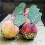 Peach Plate Topper | DIY