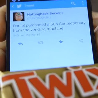 Tweeting Vending Machine