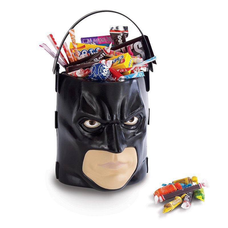 Of course, you need something to keep all the goodies in. Enter this Batman pail ($6, originally $7) that's better than any basket out there. 
