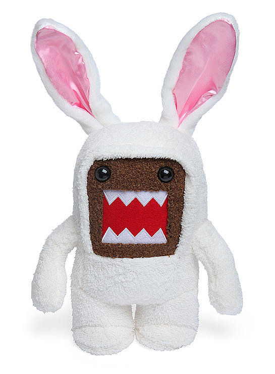 Easter bunny, step aside. This Domo plush bunny ($10, originally $18) is going to take the Easter basket center stage. 
