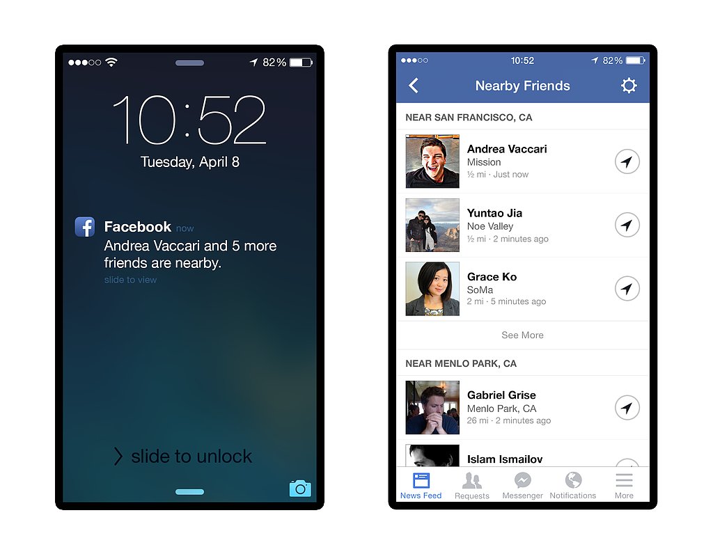 Facebook's New Feature Is a Real-Time Friend Tracker