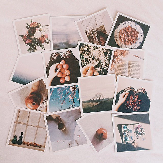 The people behind the Australian company Origrami definitely know how to make the best out of Instagram snaps. Order a package ($20 and up) of retro-style prints (yours or mom's) as a thoughtful Mother's Day gift. Most packages come with multiple design themes and a photo map. 
Source: Instagram user minafagerlund
