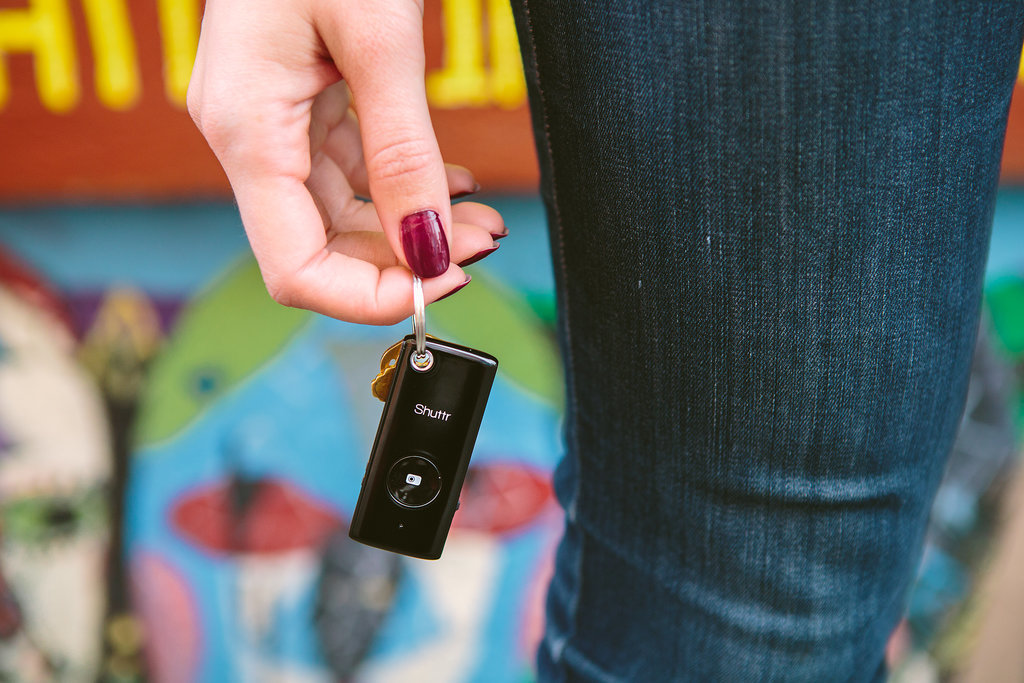 For all those times mom hasn't made it into a group shot because she's the one taking photos, this shutter remote ($40) for iPhone and Android phones will make it easy for her to jump right in. 
