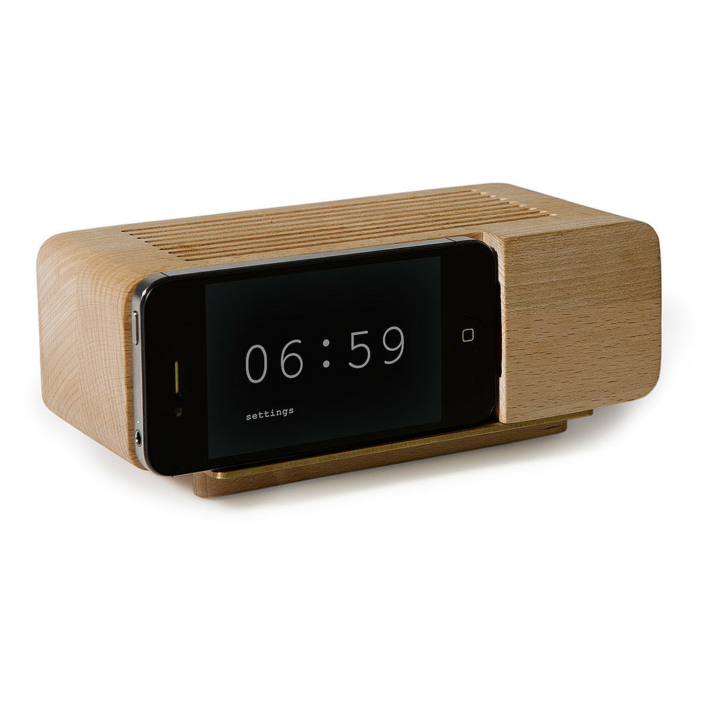 Out with the old, in with the new. We bet she'll get a kick of out this iPhone alarm dock ($40) that's actually really useful. 
