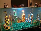 "My Lego Quidditch Aquarium at my Office."
Source: Reddit user kst8er via Imgur
