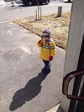 "This is Carter. He knocked on my door to ask if he could have a banana then left."
Many memes followed. 
Source: Imgur
