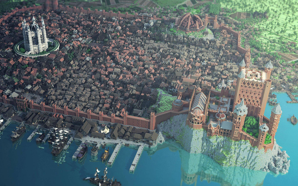 Minecraft and Game of Thrones Meet in One Epic Tribute