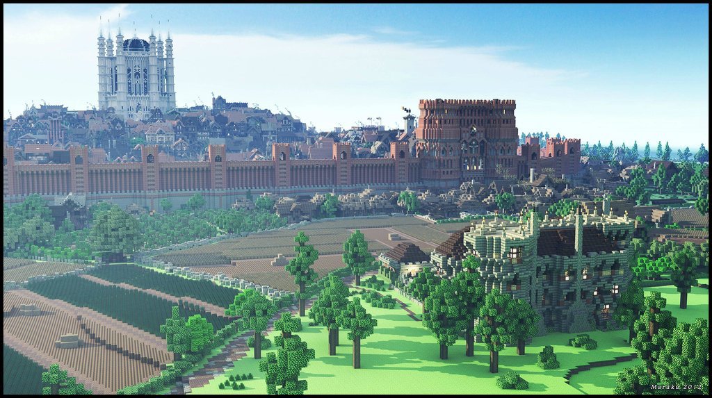 Minecraft x King's Landing